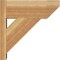 Ekena Millwork Traditional Slat Rough Sawn Outlooker, Western Red Cedar, 8"W x 20"D x 20"H OUT08X20X20TRA06RWR - alternate 4